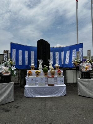 四日市食肉公社　獣魂慰霊祭３